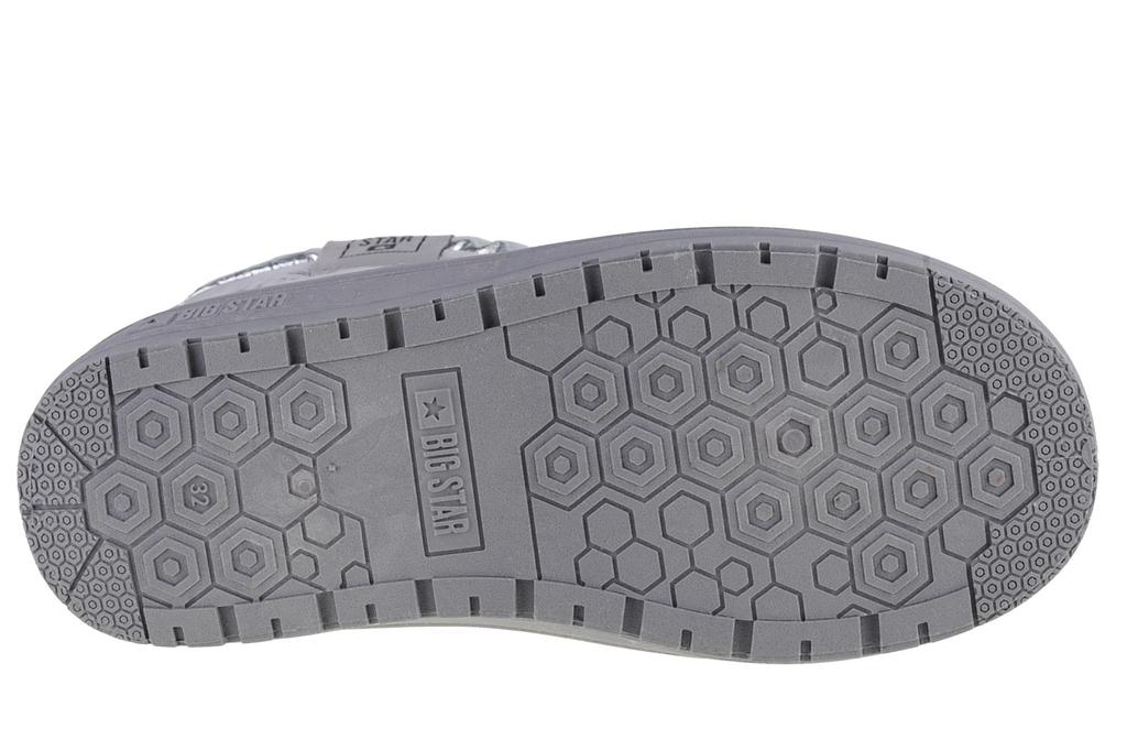 BIG STAR Kid's Shoes, for Girl Silver Boots