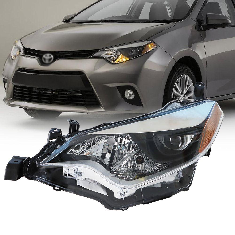 Compatible Toyota Corolla 14-16 US Spec Headlight Assembly Passenger s Side - Right