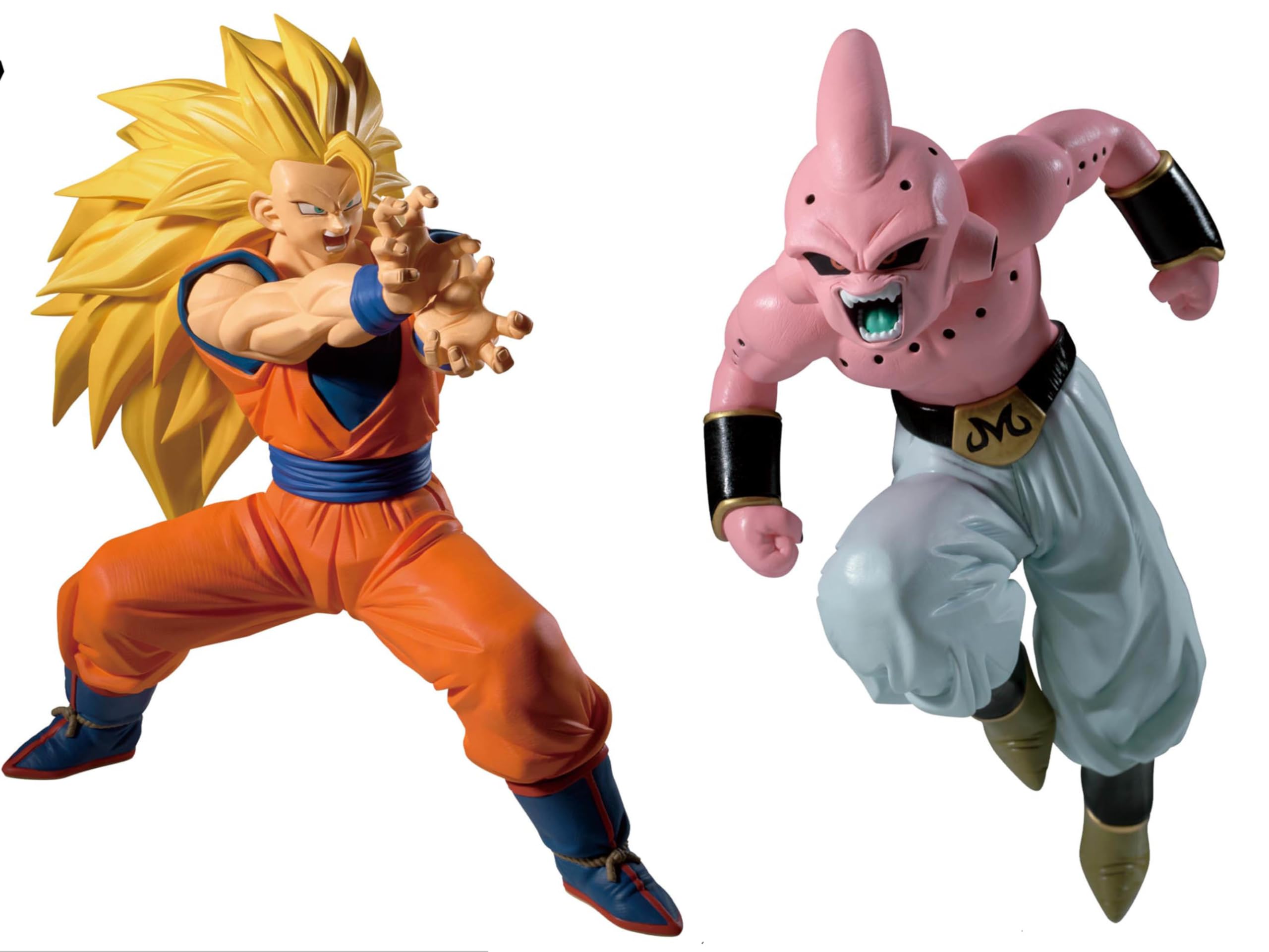 

Dragon Ball Z Match Makers Super Saiyan 3 Son Goku VS Majin Buu Set (Pure) 2-Figure