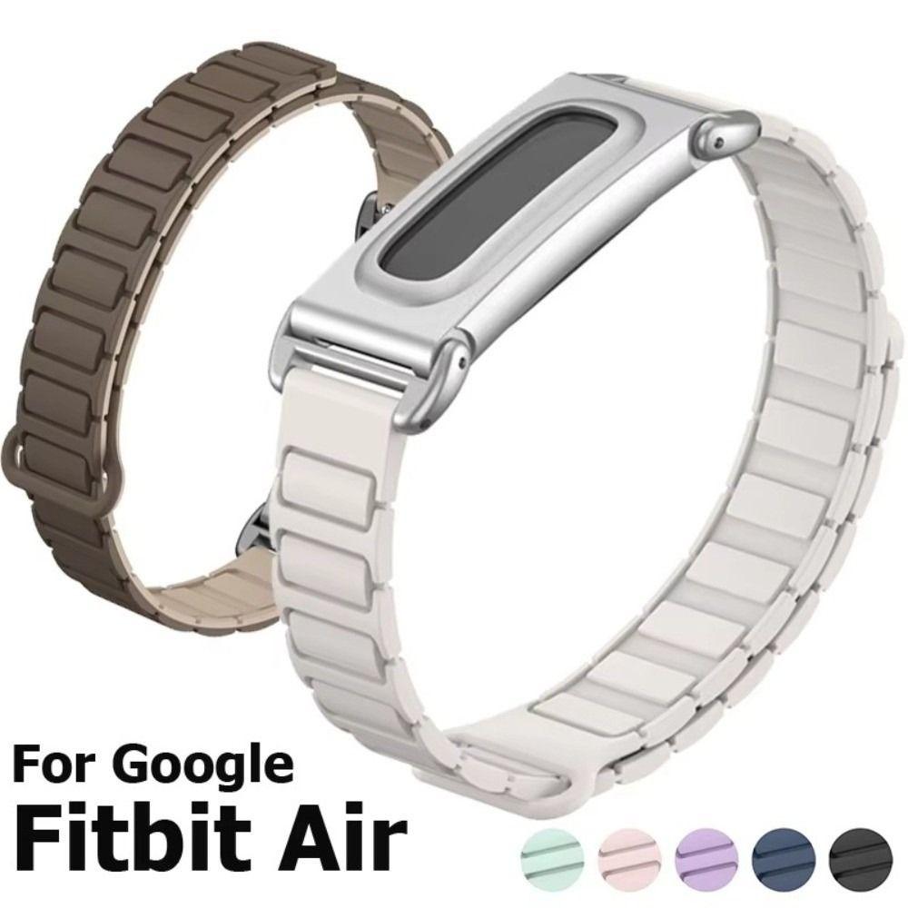 Magnetic Watch Strap Wristband Bracelet for Google Fitbit Air Smart Band Accessories