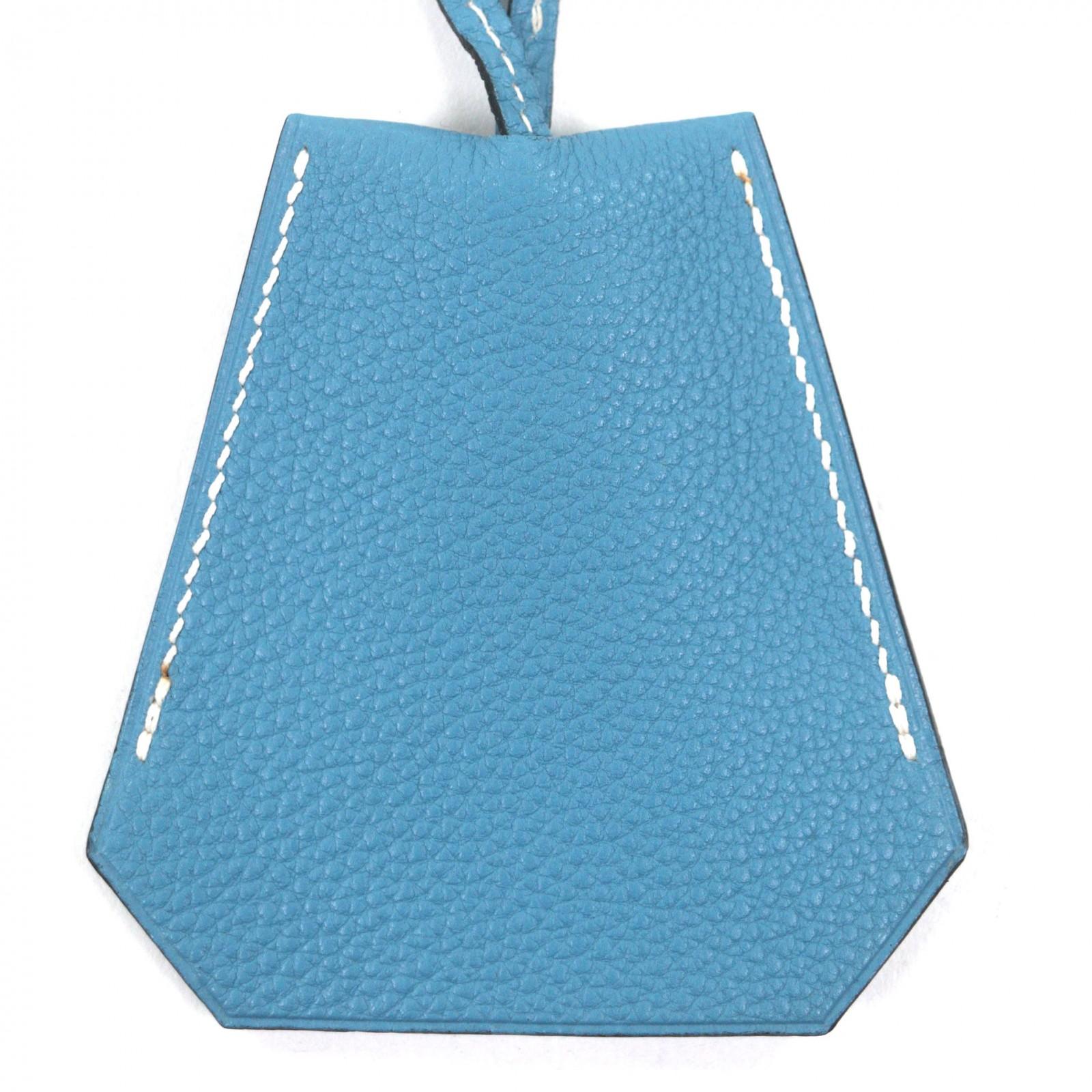 

Чудовий КОЛЬЄ HERMES Великий Ключниця Шкіра Blue gene чоловіче Вживане