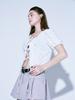 Amadyu Crinkle Puff Blouse_White