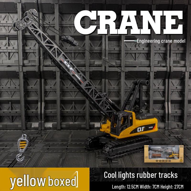 

Игрушечная модель детского крана-транспортера Car Cube 6102A с подъемными огнями