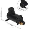 RDEXP Big Hole Auto Windshield Washer Pump 24V Motor Accessories Grommet Car Assembly