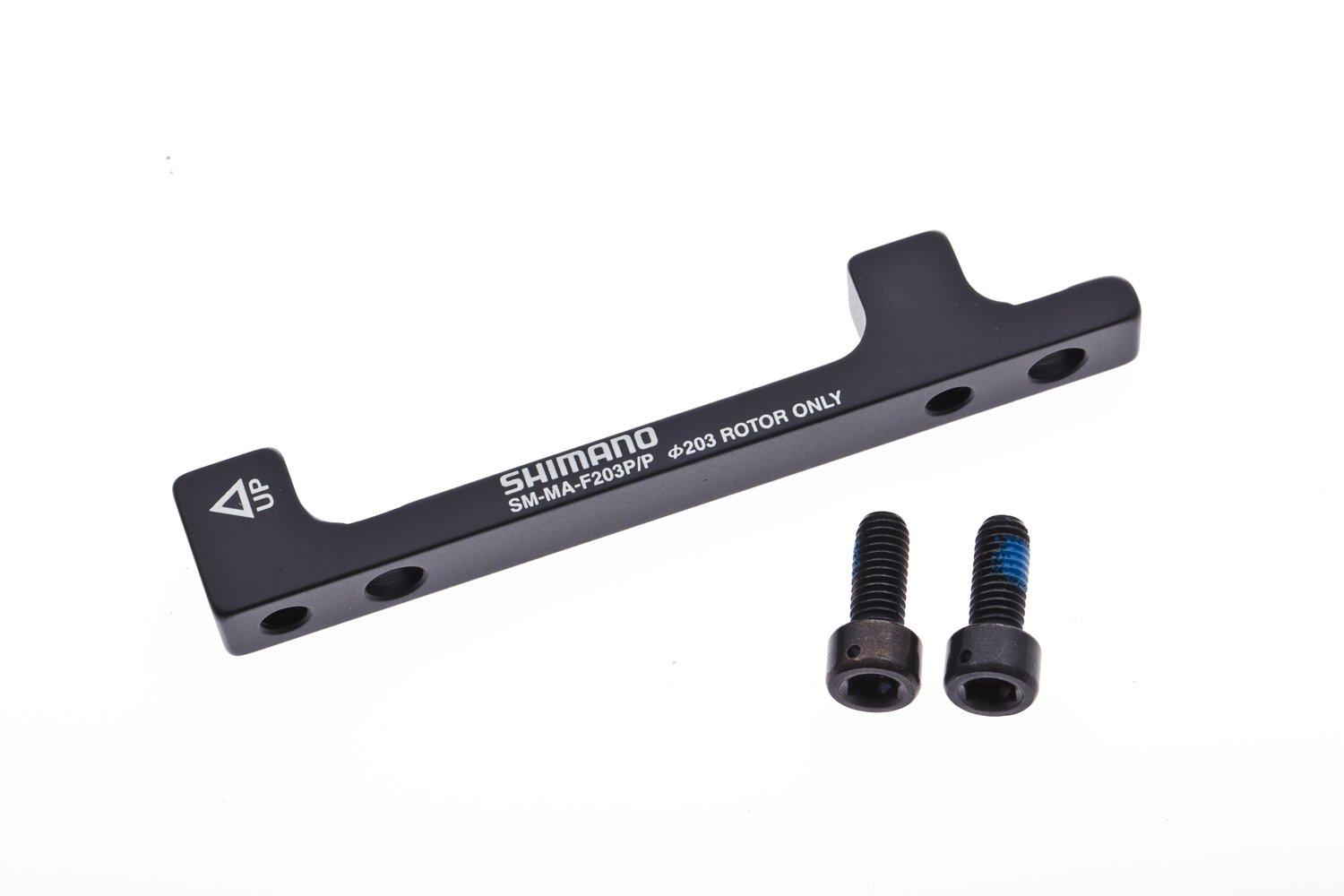 Shimano F 203 Disc Brake Mount Adapter ISMMAF203PPA SM-MA P/P чёрный
