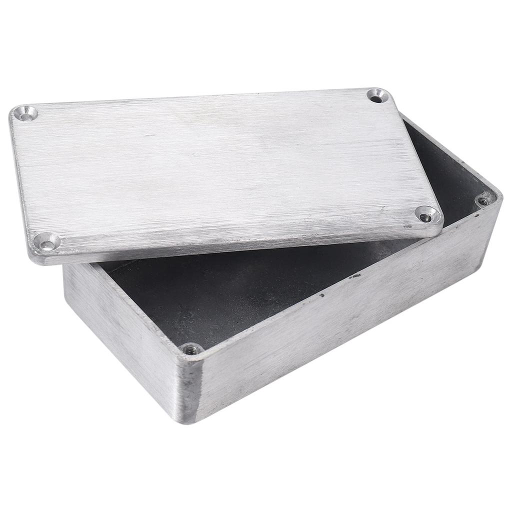 Ahvqevn Guitar Effect Pedal Aluminum Stompbox Enclosure for DIY Guitar Pedal Kit 1590B 5-Piece