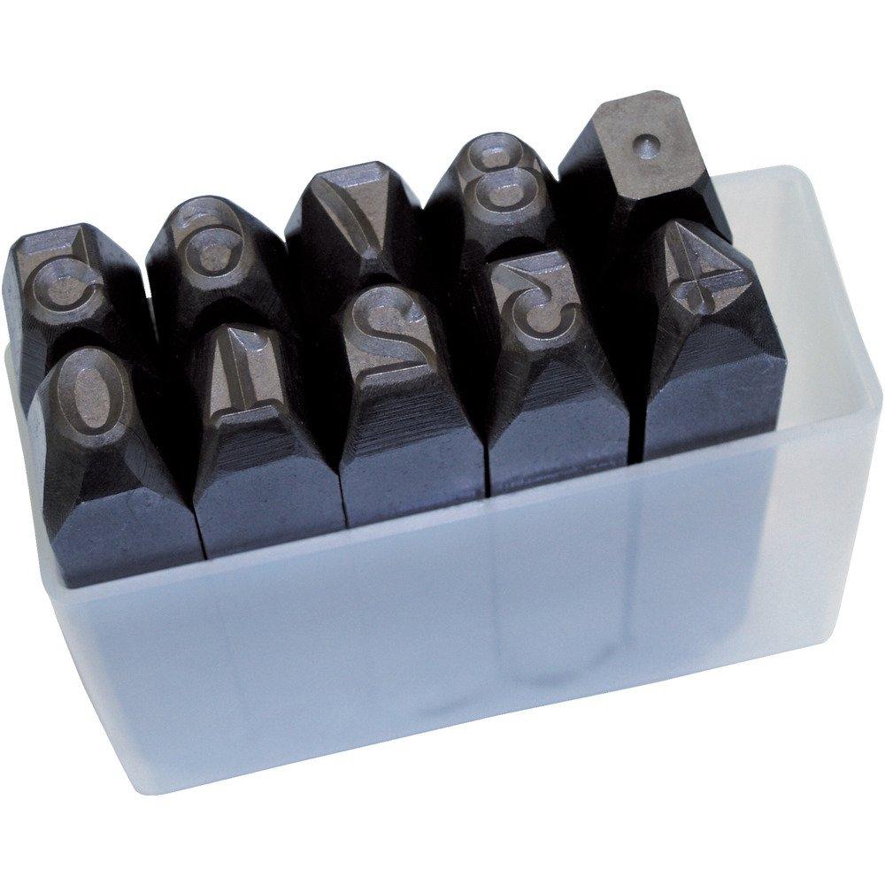 TRUSCO Number Engraving Set 10mm SK-100