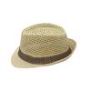Hollow Breathable Hat Men's Beach Shade Sunscreen Jazz Hat Youth Straw Hat Fishing Hollow Breathable Hat Women