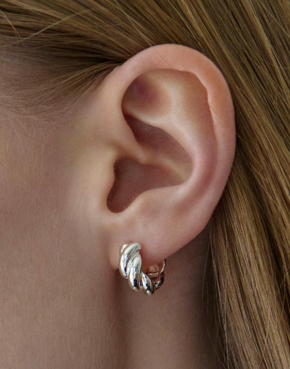 Attica Raw Intertwine Earrings / Ebs045