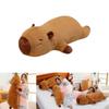 Soft Short Plush Capybara Cuddle Pillow Ideal For Sleepovers And Bedroom Decor 50cm And 90cm Sizes
