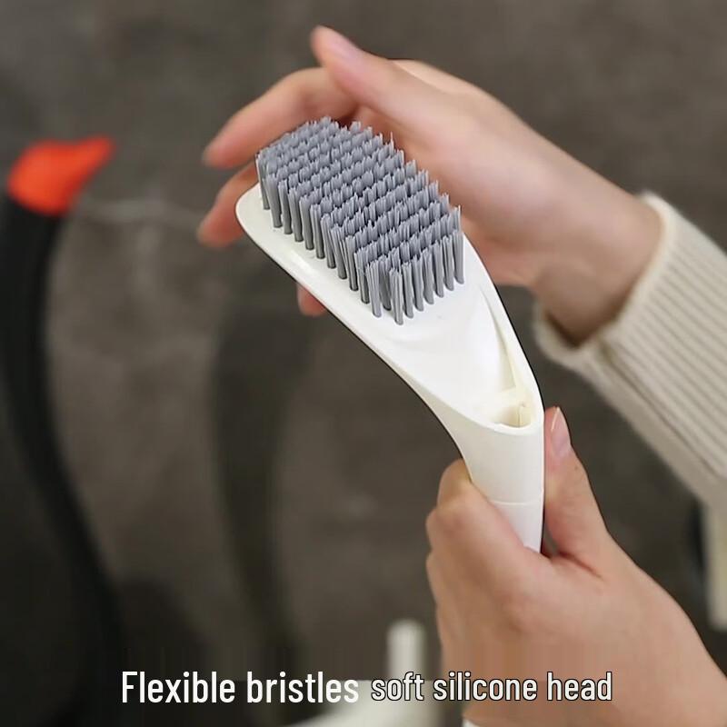 Swan Design No Dead Angle Toilet Brush Set