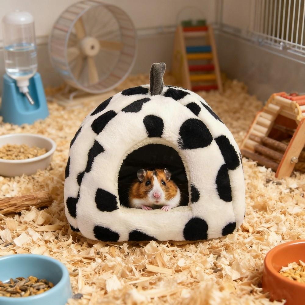 Coral Fleece Hamster Hideaway Cold-Resistant Pet Parrot Nest New Pet Bedding  Indoor Use