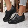 Anti-slip Shoes - Spring and Autumn Single Shoes with Platform Heel and Soft Sole - Casual Women's Shoes