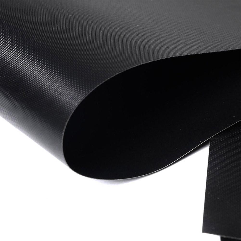 5Pcs Black Fiberglass Non Stick BBQ Grill Mat Heat Resistant