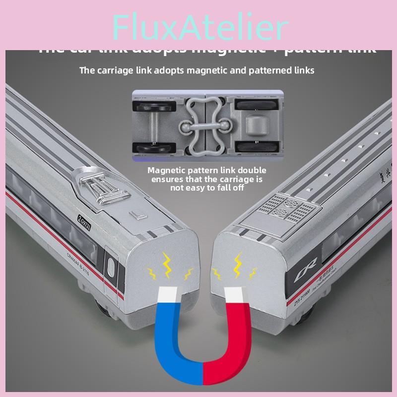 High China Rejuvenation Speed Rail Bullet Train Toys With Sound Lighting Gift