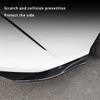 2PCS Carbon Fiber Rear Package Corner Anti Collision Rear SpoilerExterior Modification Accessories For GAC Trumpchi Empow 2021