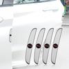 4Pcs Car Door Edge Anti-collision Strip Silicone Protection Bar For VW GTI Polo Golf Passat Tiguan Arteon Touareg CC Taigo Caddy Da7