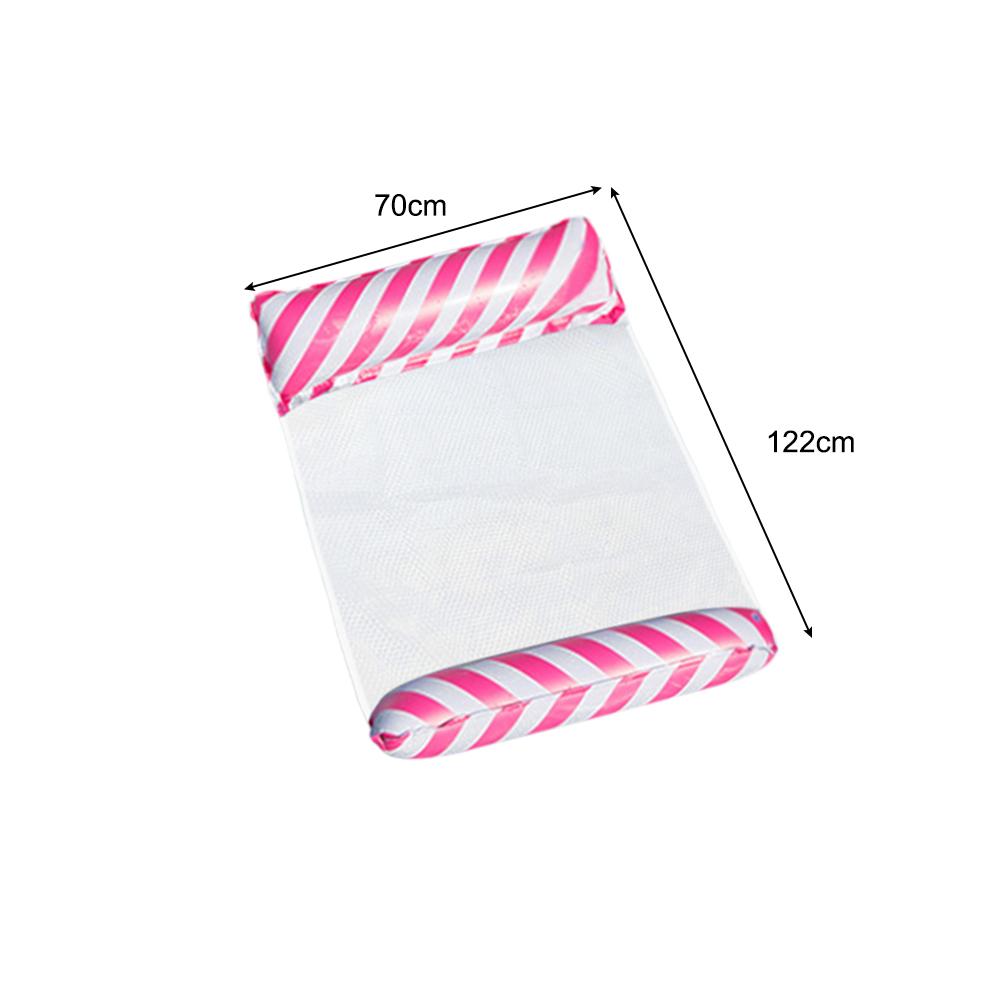 Summer Inflatable Foldable Floating Row Swimming Pool Water Hammock Air Mattresses Bed Beach Water Sports Lounge Chair Float