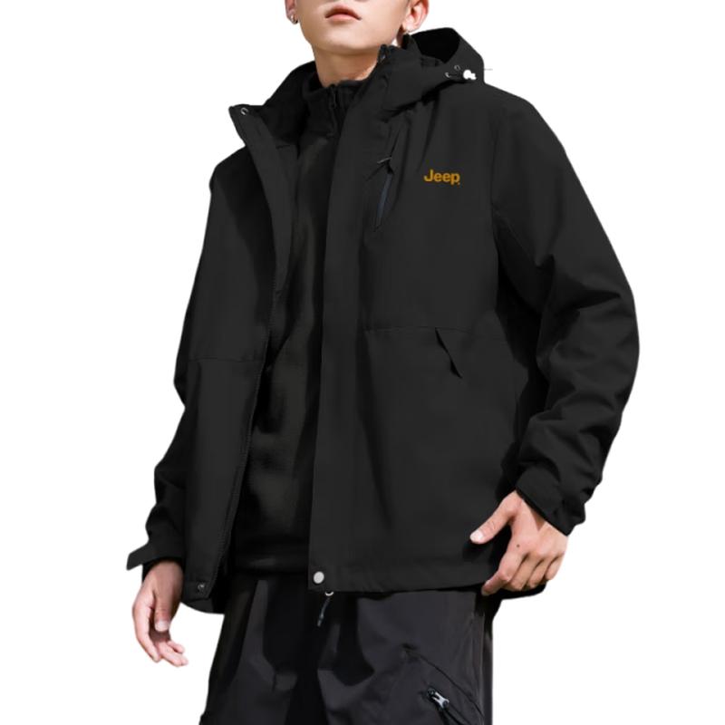 Jeep Men s 3-in-1 Autumn/Winter Outdoor Jacket M