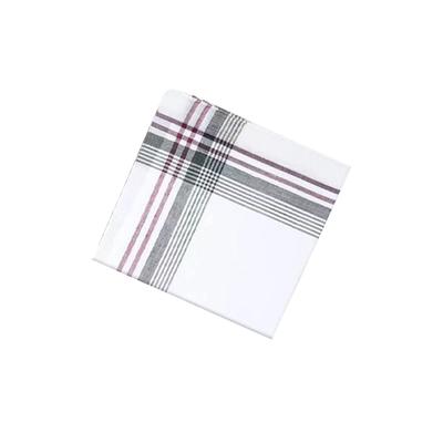 12Pcs/Pack Square Gift Men Gentleman's Handkerchiefs High Quality 36*36cm Hand Towel Wedding Party