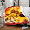 Customiz Name Personality Simba the Lion King Blanket Soft &Warm Sofa Office Bed Travel Lunch Break Blanket, Gift Suitable All Seasons