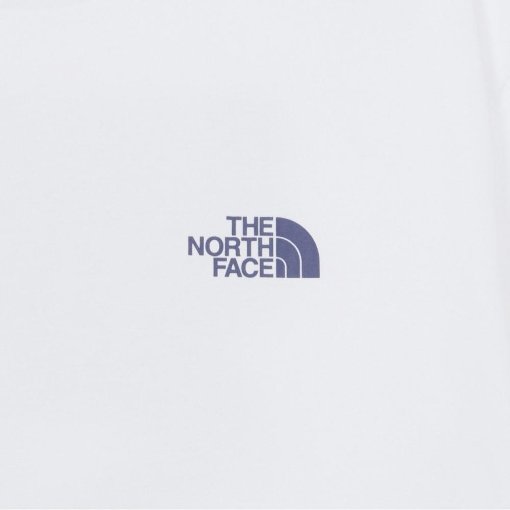 The NorTh Face Men S Carabiner ShorT Sleeve T ShirT whiTe nT7ur70b