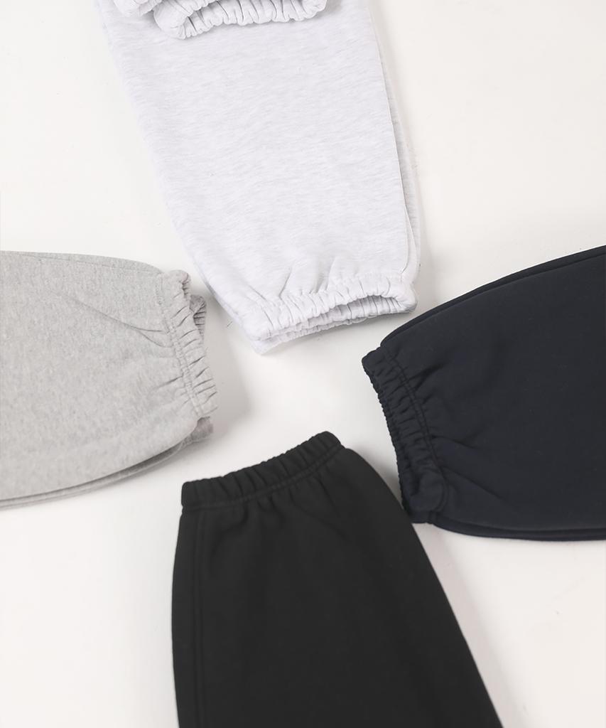 Lambeulla Entry Brushed Sweatshirt Jogger Pants [Navy]