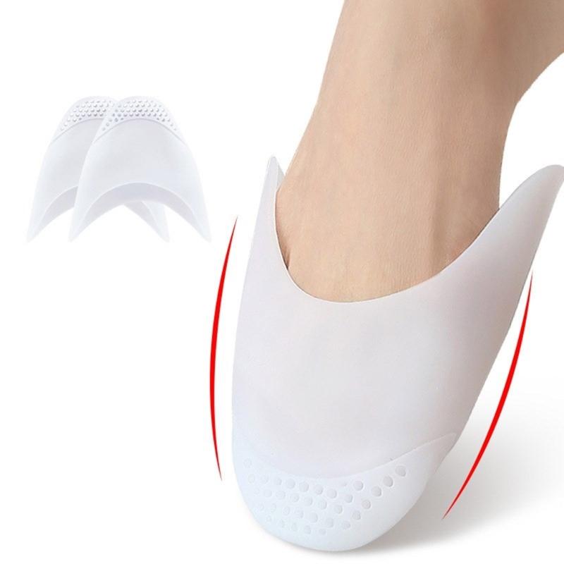 Breathable Ballet Dance Toe Pads Soft Gel Toe Cover Pointe Shoes High Heel Toe Caps for Women Girls