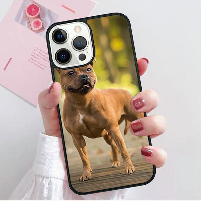 Staffordshire Bull Terrier Staffy Dog Phone Case For iPhone 17 Air 15 16 Cover 14 13 Pro Max 12 11 Pro Max Max Plus