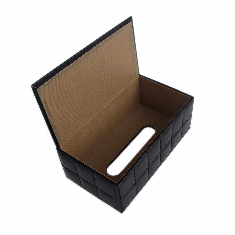 Rugged Standard PU Leather Napkin Holder For Home Rectangular Napkin Box | Napkin Box Holder | Leather Fabric Frame