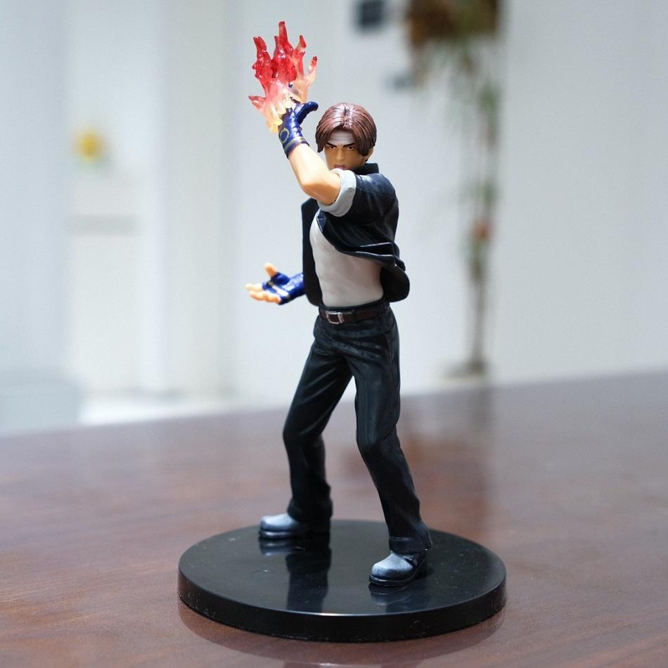 18cm The King of Fighters '98 SNK Anime Figure Kyo Kusanagi Iori Yagami Action Figures Arcade Game Peripheral PVC Model Toy Gift