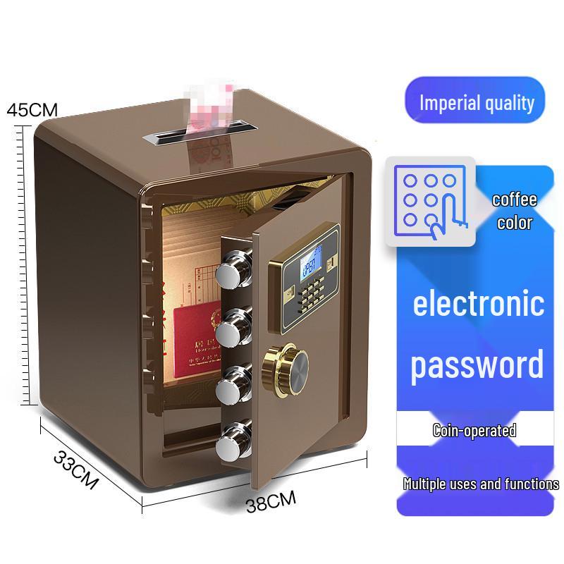 2025 Password Protected Piggy Bank for Adults & Kids - Deposit & Withdraw Savings Safely