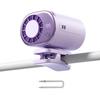 Rotating Clip Cooling Fan Rechargeable Adjustable Speed Car Fan Portable Personal Air Conditioner for Car Desk Travel
