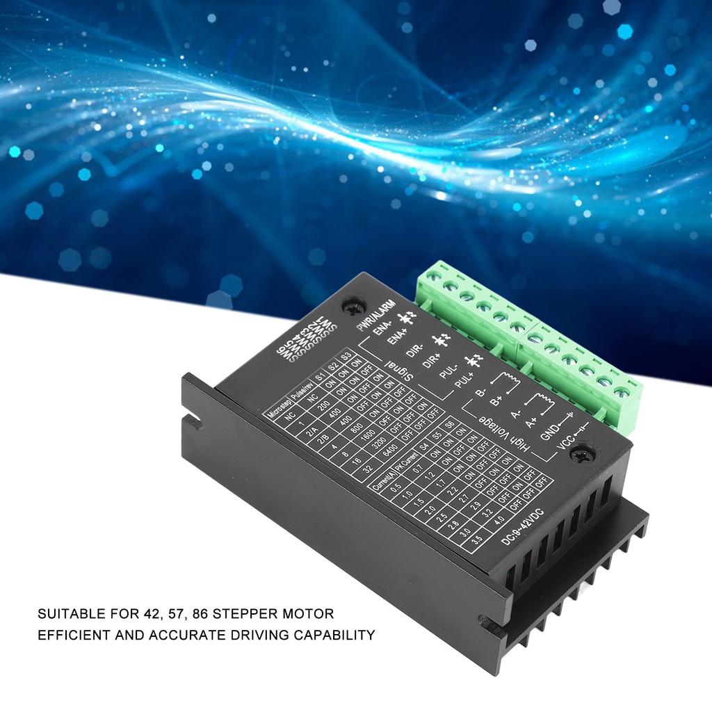 Stepper Motor Driver Controller Board Module for 42 57 86 Stepping Upgrade TB6600