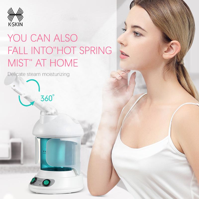 Kinco Nano Ionic Hydrating Facial Steamer & Eye Moisturizing Spray Humidifier