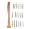 Schraubendreher-Set 24 in 1 Mini-Schraubendreher Handy-Demontage-Set Elektronik-Reparaturwerkzeugsatz für Telefone PCs Tablets