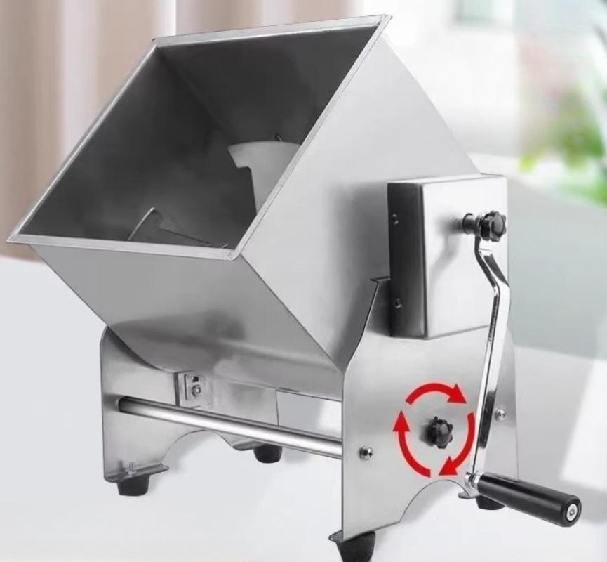 Edelstahl Einfache Bedienung Fleischmischer Maschine Großes Überroll-Design Lebensmittelmischer Maschine Fleischmischer Maschine