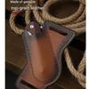 Leather Tool Pouch Folding Knifives Sheath Soft Grip For Comfortable Use Safe Storage Of Foldable Knifives Outdoor Activity