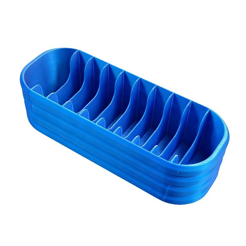 

10-Compartment Bead Storage Box With Color-Coded Organizer Durable Craft Container Suitable For Diy Hobbyists Craft Lovers 08