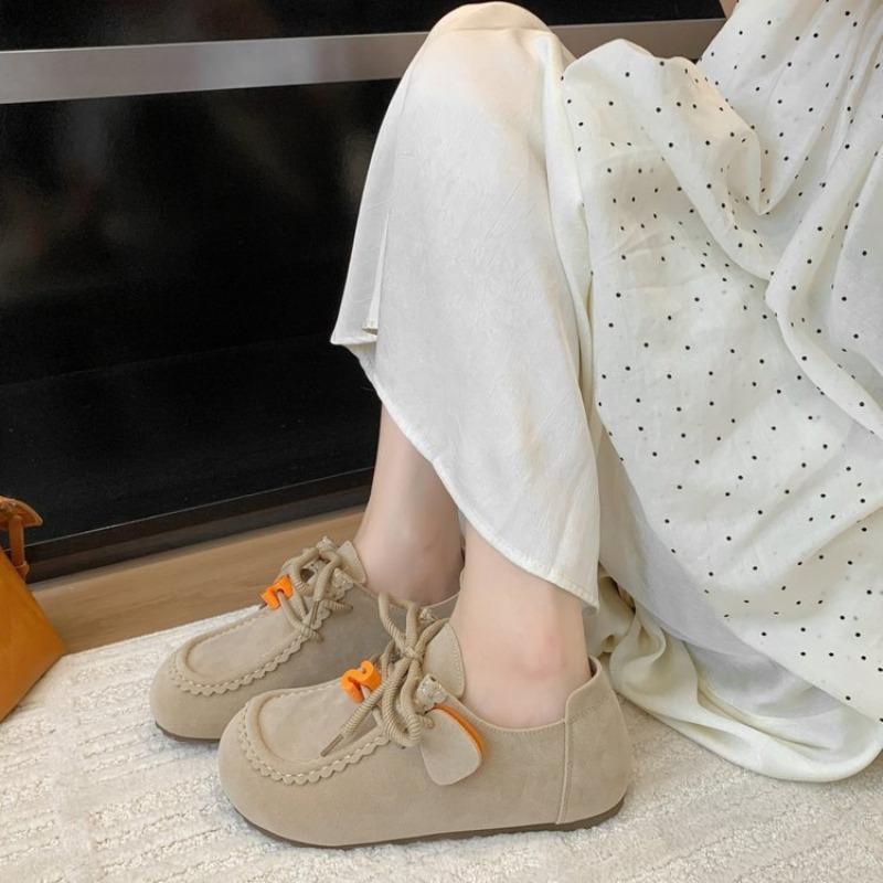 Fashion Retro Artistic Korean Style Thick Bottom Casual Shoes Spring New Model Loafers Woman Shoes Comfortable Baskets Femmes Sneakers