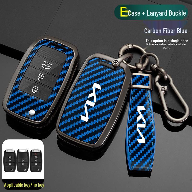 Kia Car Key Case for K3, K4, K5, Sportage, KX3, Sorento, Pegas, KX5 with Cross Buckle