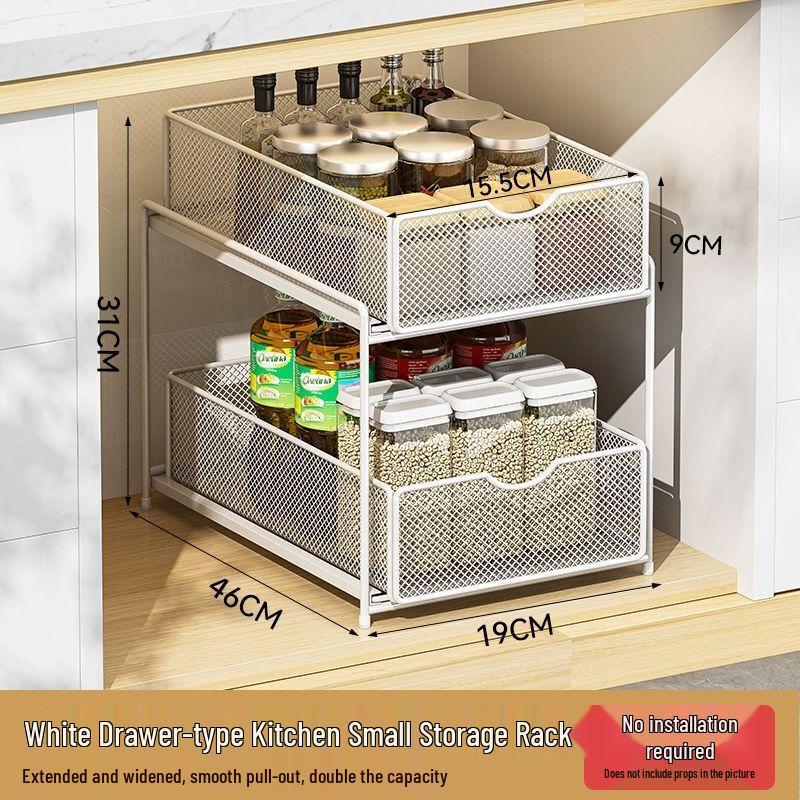 Ausziehbares Unterschrank-Aufbewahrungsregal
