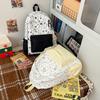 Schoolbag new high-value Japanese fresh and sweet literary and cute cartoon backpack junior high school students lightweight travel backpack