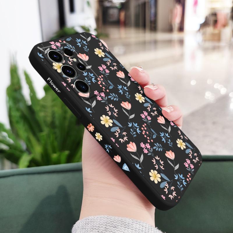 

Великолепный цветочный чехол для телефона Samsung Galaxy S26 Plus Ultra Силиконовая крышка Galaxy S26 Plus
