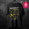 20092011 Models Japan YZFR1 Motorcycle Bee Inspired TShirt 100 Cotton ONeck Short Sleeve Casual Mens Tee Rider Streetwear