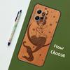 Buddha Jesus Guadalupe Wood Case For Xiaomi Redmi Note 13 10 11 12 14 15 Pro Plus Cover For Redmi 15C 15 14C 10C 12C 13C