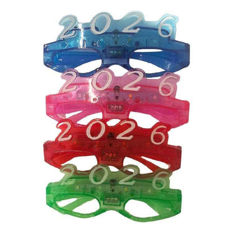 Glow In The Dark Glasses LED Powered Plastic Frame Universal fitting for Adults Kids Costume Parties