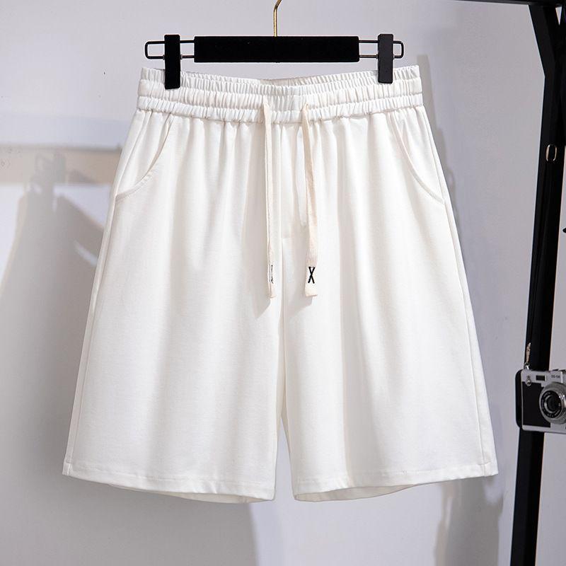 

Plus Size Women s Ice Silk Bermuda Shorts: Casual, Versatile, High Waist, Loose Fit, Summer. Available in Single or Two-Piece Packs. XL (100-130 lbs)