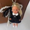 Creative Cute Mini BABI Princess Doll Toy Keychain Pendant Fashion Design Exquisite Clothe Series Backpack Pendant Birthday Gift