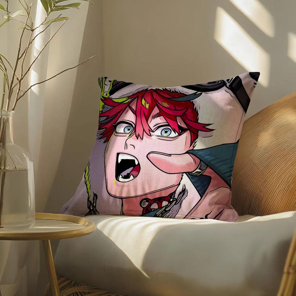 fashing Manga GGokurakugai Pillow Case pillowcase doublesided printed sofa cushion bedroom headboard